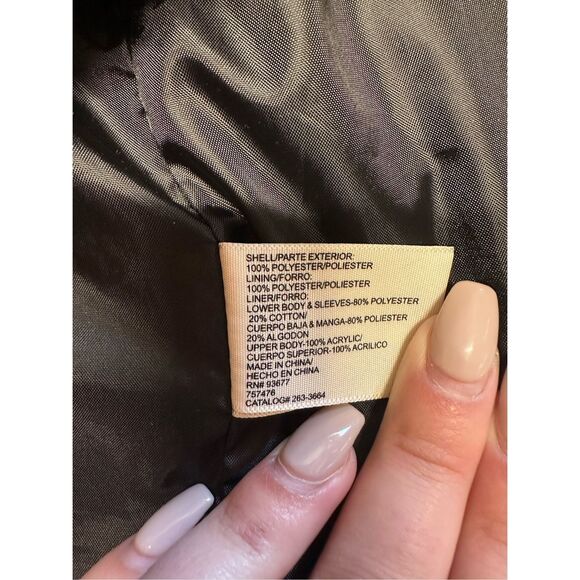 St John's Bay Womens Medium Winter Rain Snow Removable Liner & Hood Jacket - Picture 9 of 9